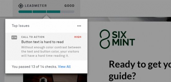 Leadpages リードメーター