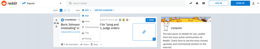 reddit als Content-Marketing-Tool