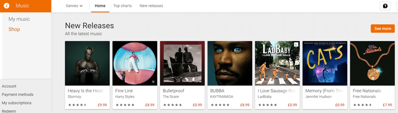 디지털 음악 산업 비즈니스 모델이 변경되었습니다.