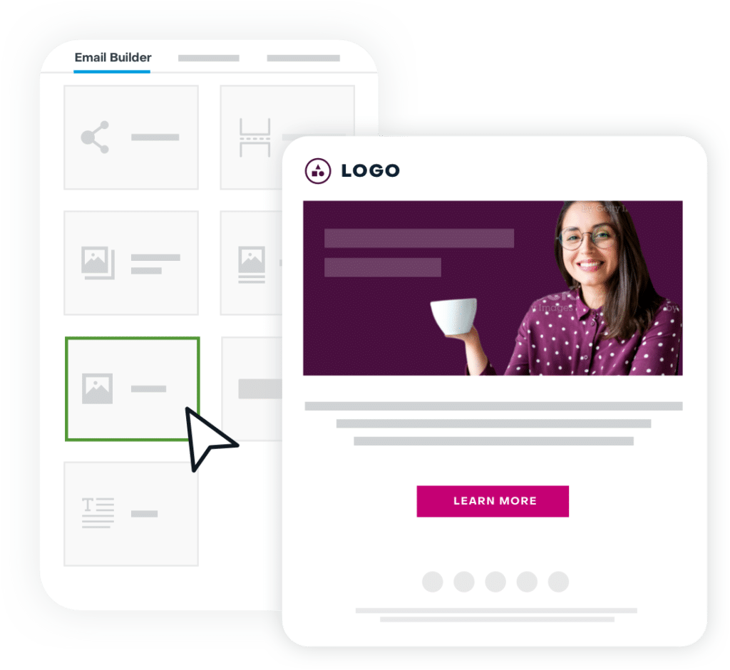 buat dan terlibat dengan banyak segmen pelanggan dan prospek dengan mengirim satu email dengan salinan yang bervariasi