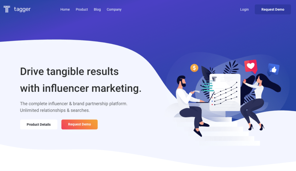 Lista definitiva das melhores plataformas de marketing de influenciadores 18 tagger media influencer marketing tool