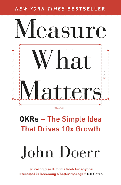 mengukur apa yang penting buku oleh John Doerr