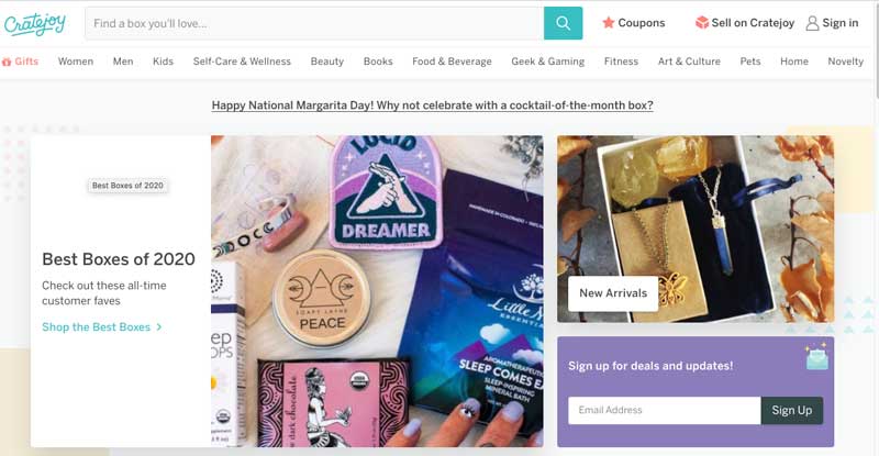 Cratejoy toplayıcı iş modeli