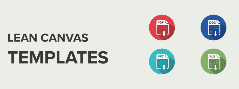 ücretsiz yalın tuval şablonları