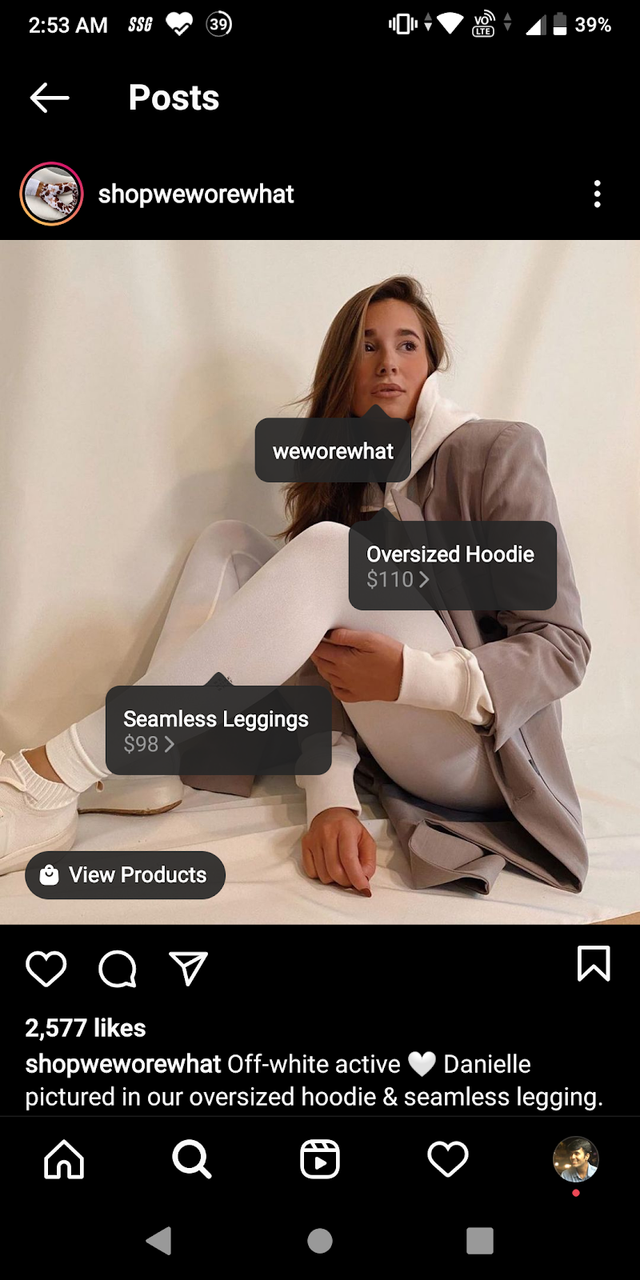 Instagram 購物功能是社交商務的完美示例