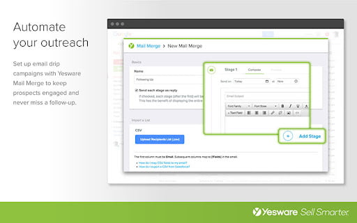 เครื่องมือเผยแพร่บล็อกเกอร์ yesware
