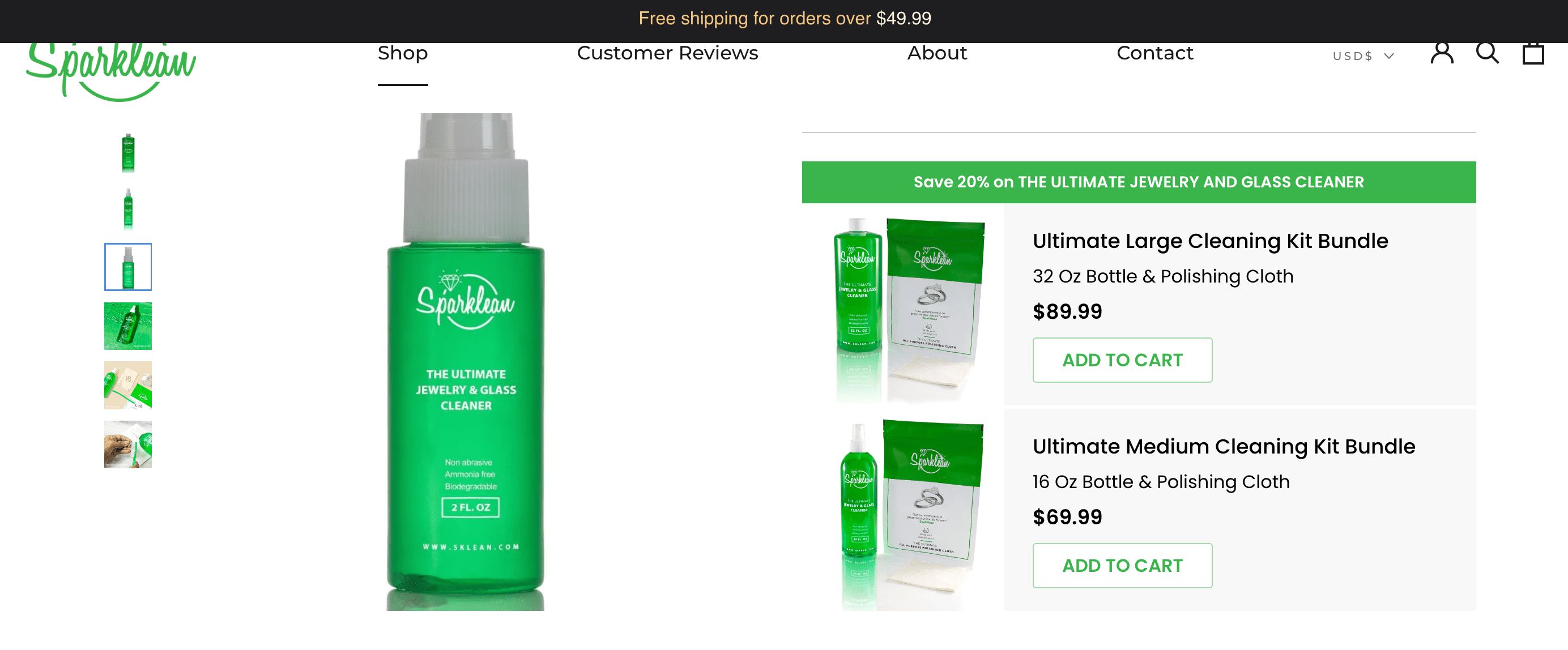 Promoción del ejemplo de precios del paquete de productos