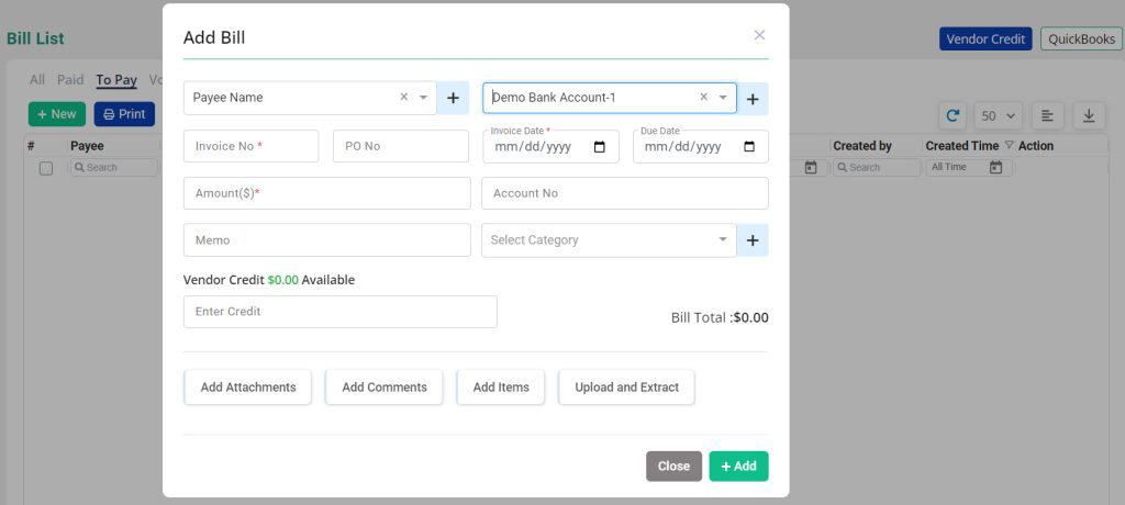 Online-Scheckschreiber