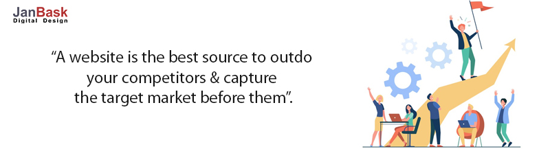 웹사이트는 경쟁자를 능가하고 그들보다 먼저 목표 시장을 포착할 수 있는 최고의 소스입니다.