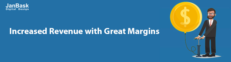 큰 마진으로 수익 증대