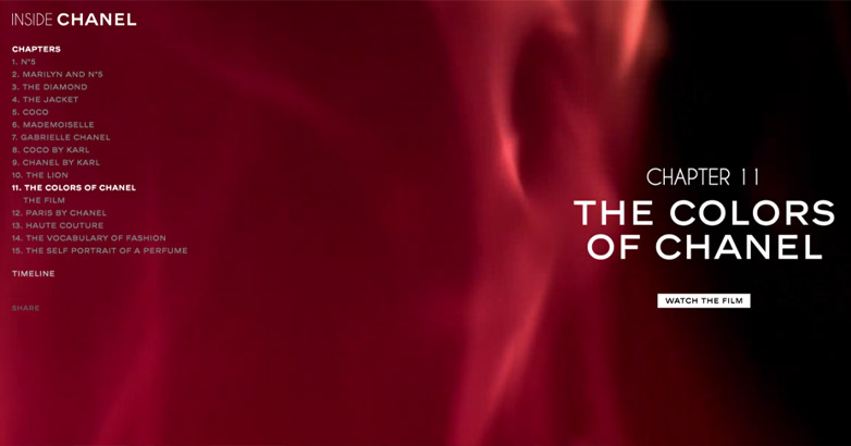 香奈儿：一场杰出的奢华讲故事活动的第 11 章