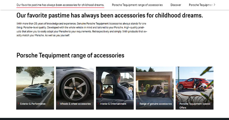 保时捷：奢侈品牌讲故事的另一个例子