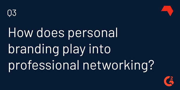 personal branding vs networking