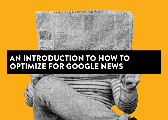 Ottimizza per Google News in primo piano