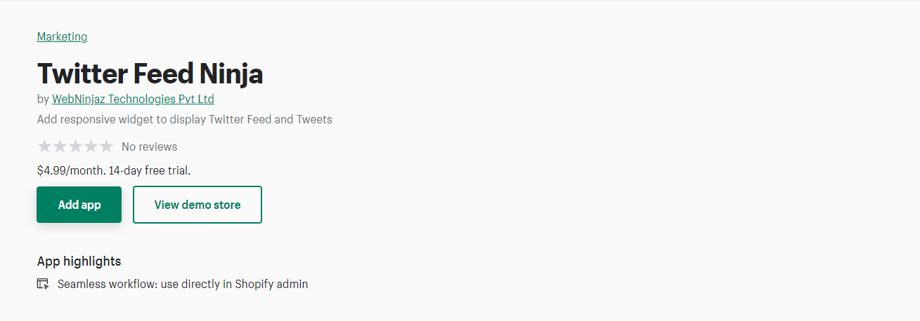 Shopify 的最佳 Twitter 推送应用程序