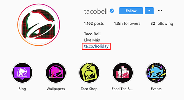 taco bell อินสตาแกรม
