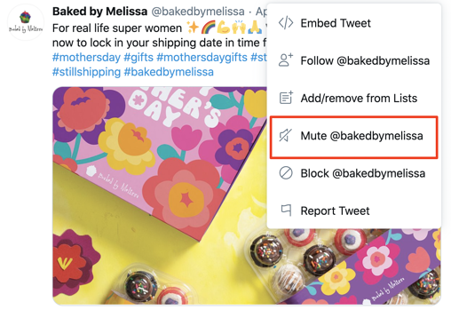 So schalten Sie jemanden auf Twitter stumm