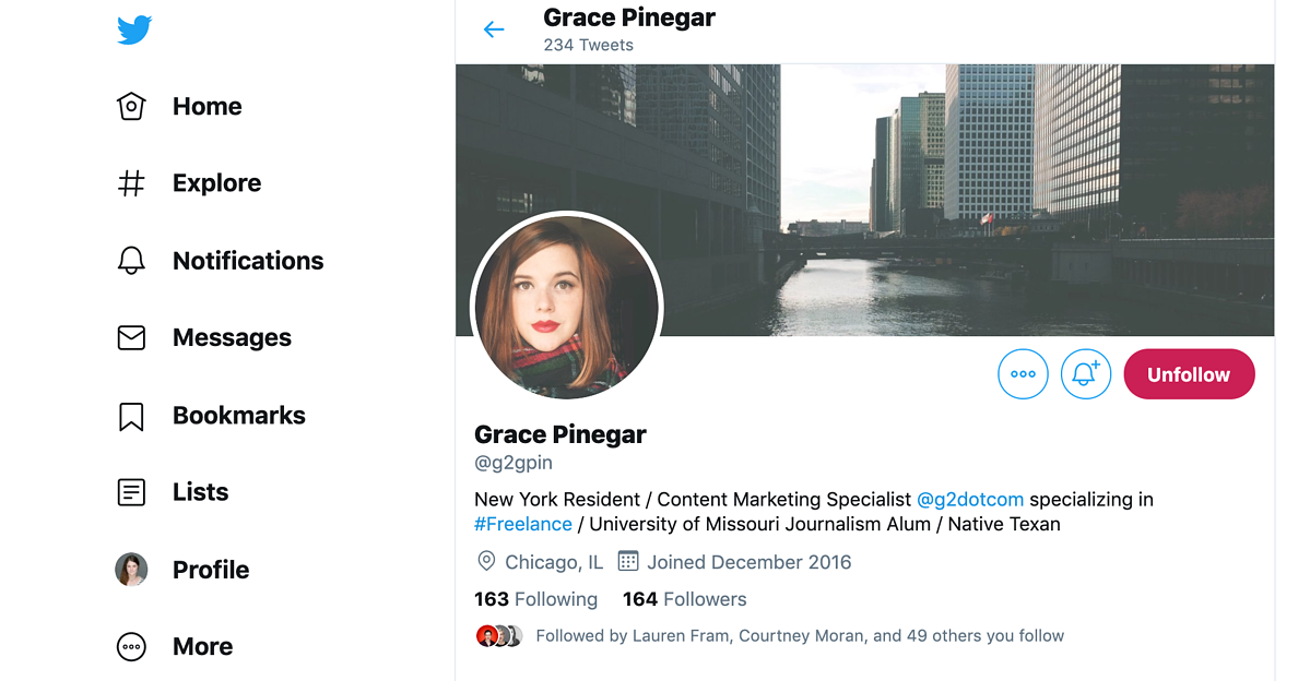 Twitterで誰かのフォローをやめる方法