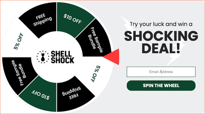 oben im Trichter - gewinnen
