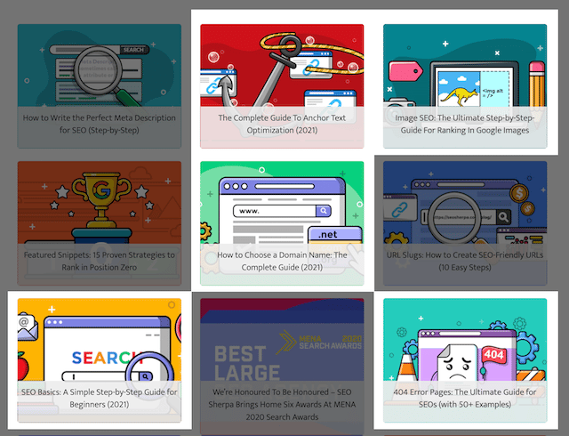 SEO シェルパ ブログ ガイド