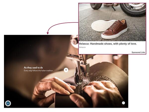 velasca açılış sayfası reklamı