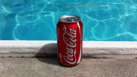 coca-cola gif เหนือน้ำ