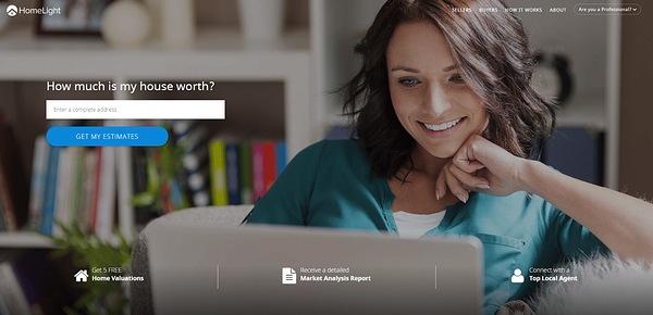 halaman arahan homelight