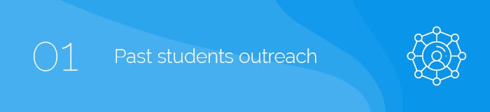 alcance de estudiantes anteriores