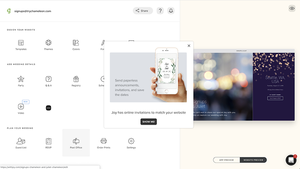 undangan pernikahan yang disesuaikan