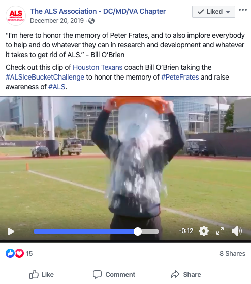 ソーシャル メディアのトレンド アイス バケツ