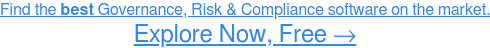 اقرأ مراجعات برامج الحوكمة والمخاطر والامتثال مجانًا اعرف المزيد →