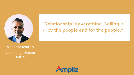 Venkateswaran, director de marketing, Infrrd