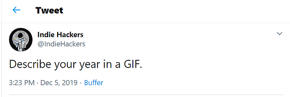 GIF indiehackers