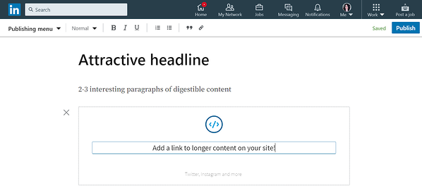 บทความ LinkedIn