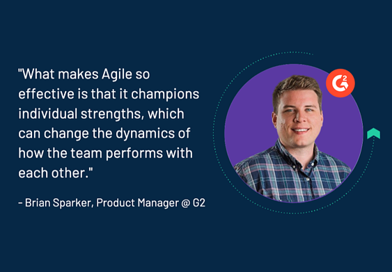 อ้างจากผู้เชี่ยวชาญเกี่ยวกับวิธีการจัดการโครงการที่คล่องตัว