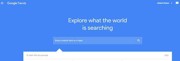 グーグルトレンド