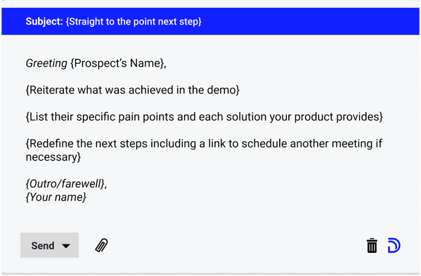 เทมเพลตอีเมลการขาย