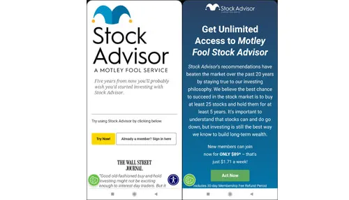 บัญชี Motley Fool