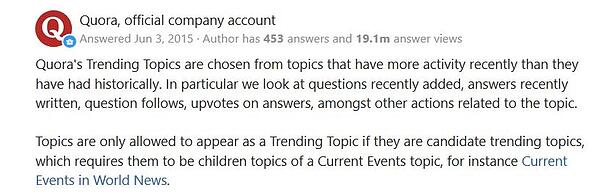 trendy quora