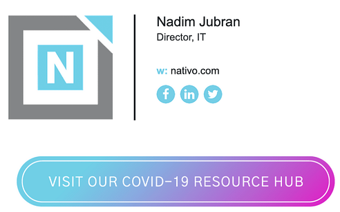 나티보 이메일 서명