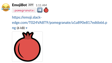 emoji di melograno