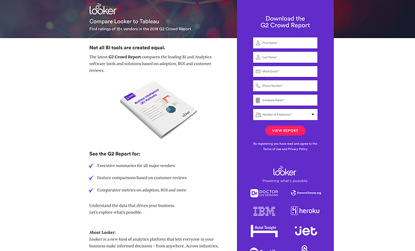 looker สนับสนุนเนื้อหา