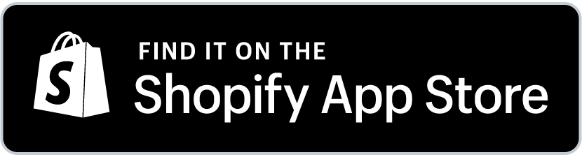 Selo do anúncio da App Store da Shopify