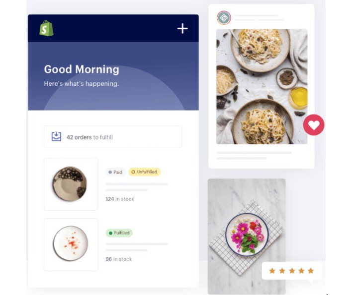 Vários canais de vendas