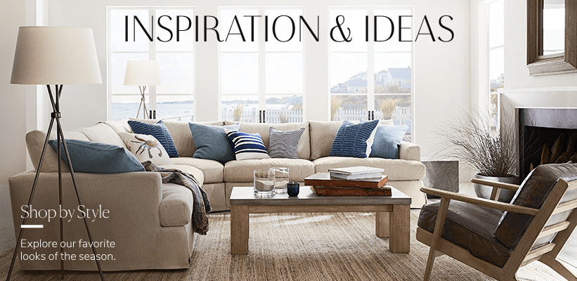 Пример рекламы Pottery Barn