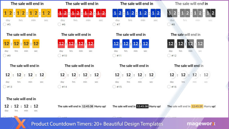 Magento 2 제품 카운트다운 타이머 | 메이지웍스 블로그