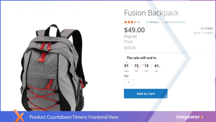 Magento 2 제품 카운트다운 타이머 | 메이지웍스 블로그