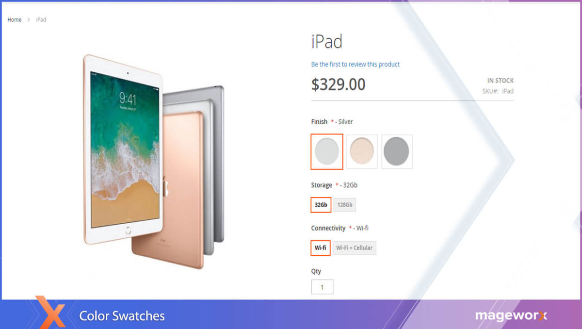Gelişmiş Ürün Seçenekleri -Renk Örnekleri