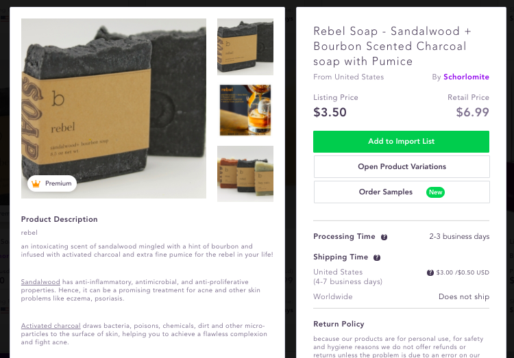 sabonete de sândalo