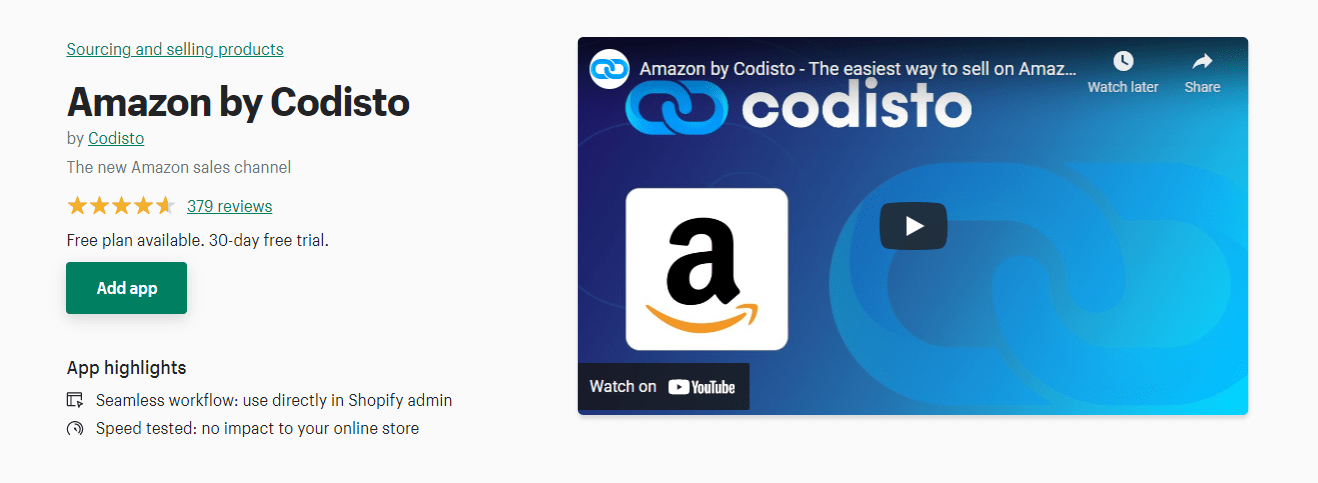 Codisto 的亚马逊